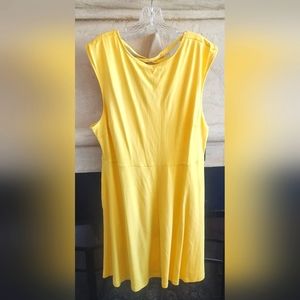 Yellow New York & Company dress, size XXL